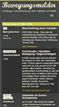 Mobile Screenshot of bewegungsmelder.org